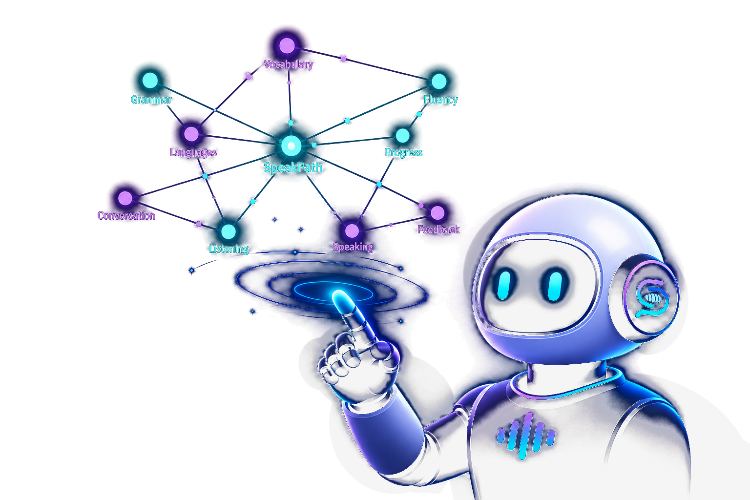 SpeakPath AI mascot